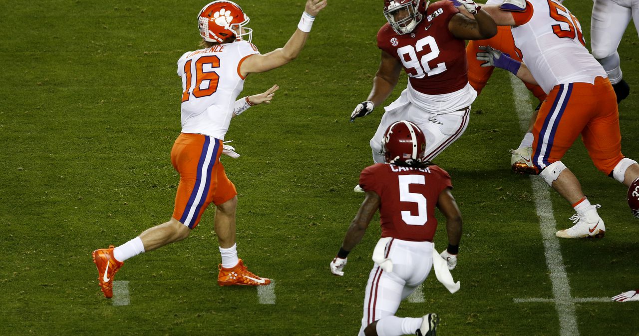 Clemson football-Trevor Lawrence-CFP Championship Game