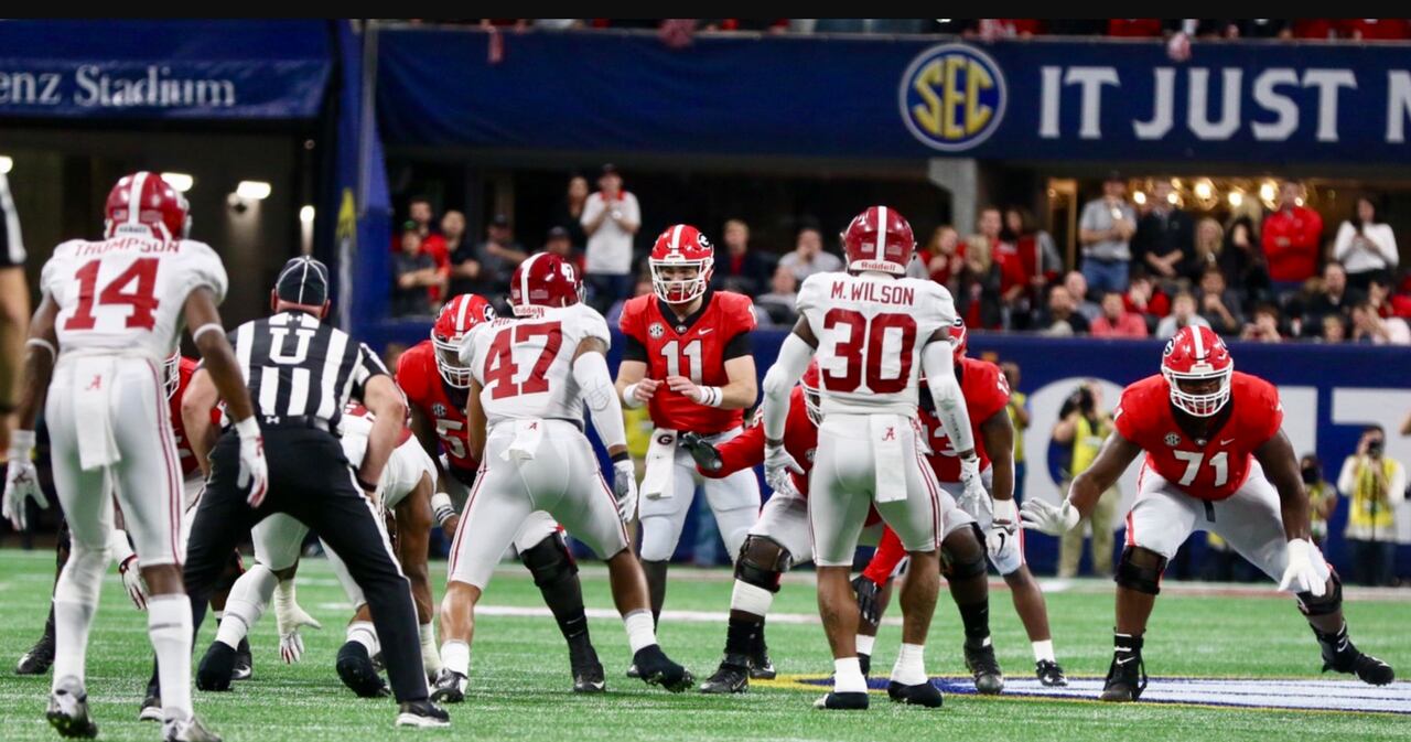 Georgia football-UGA-Alabama-SEC Championship