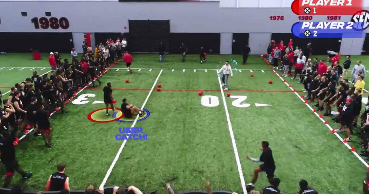 Between Dodgeball And Tug Of War Georgia Football Showing Different Ways To Attack Offseason Grind