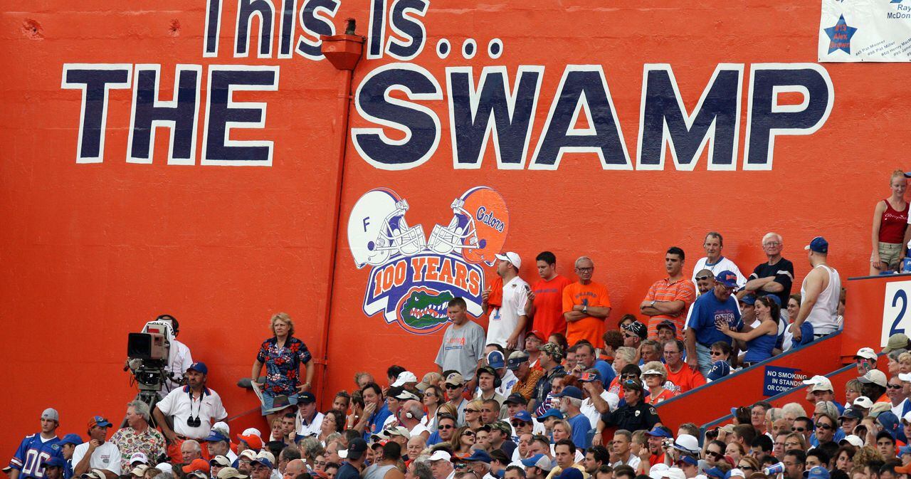 Georgia football-UGA-Florida-The Swamp